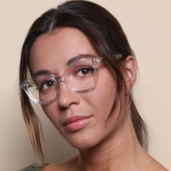 NEW BURBERRY EYEGLASSES TRANSPARENT WOMEN EYEWEAR BURBERRY BE2375 3024 - Picture 3 of 4